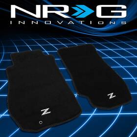 Npm48125 Nrg Innovations Fmr-350 For 03-09 Nissan 350z Front Floor Mats Pads Set Carpet Replacement