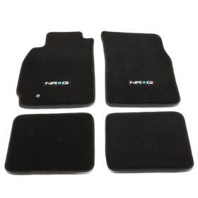 Nrgfmr-500 Nrg Floor Mats Fits 03-05 Evo 8 Evolution Logo - 4pc