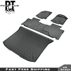Nurniacl Pt4038254tr Cargo Liner For Ford Edge 2007 08-2014 And Lincoln Mkx 2007-14 2015 Blk Floor Mats
