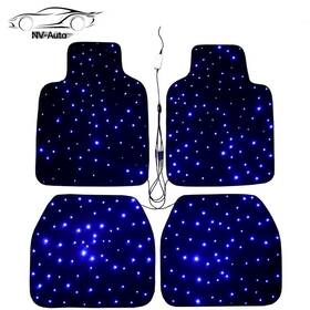 Nv-auto Nvqp2532 Universal Led Car Floor Mats Star Light Carpet App Control Usb Cable