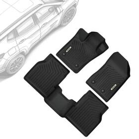 Oedro 764283217684 Floor Mats Fit For 17-25 Jeep Compass With Passenger Side 2 Mat