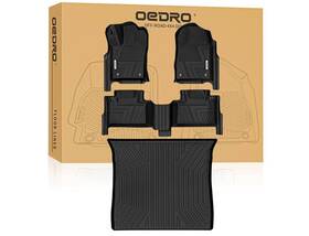 Beysh0k7ws Oedro Tpe Floor Mats For 2016-2021 Jeep Grand Cherokee / 2022 -2023 Wk