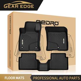 Beysh7kab3 Oedro 3d Molded Floor Mats Linersfor 2022-2025 Ford Maverick Tpe Rubber All-weather