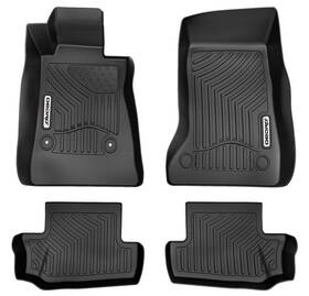 Eo1001w055 Oedro X1t Fits For 2016-2023 Chevrolet Camaro All-weather Unique Tpe Floor Mats Liners