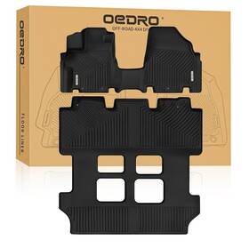 T04oeti1091 Oedro Floor Mats Liners For 2011-2017 Honda Odyssey 3 Row Set All-weather