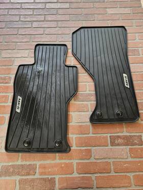 000-8b-d30 Oem 2019 Nd Mazda Miata Mx-5 Rubber All Weather Floor Mats 000-89d70