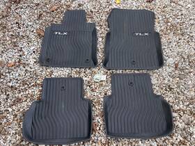 20142024 Oem 2015 - 2020 Acura Tlx All Weather Rubber Set Of 4 Floor Mats