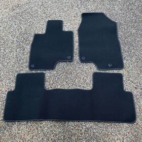 3-tjbf001-nh900-01 Oem Genuine Acura Rdx Set Of 3 Carpet Floor Mats Black No Logo Nwot