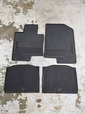 4023484 Oem Kia Optima All-weather Rubber Floor Mats 2016-2020 Full Set