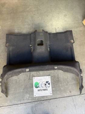 5sz25dx9ae Oem 2017-2021 Jeep Compass Rear 2nd Row Floor Cover Liner Mat Stains