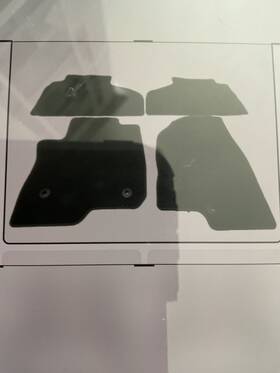 81485303 Oem New Set Of Floor Mats. Jet Black Fits Cadillac Escalade 2021-2024