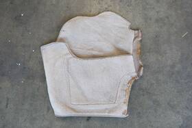 911.551.042.05 Oem Porsche 911 Sc Right Footwell Carpet Kick Panel Grey Beige 2fl F4