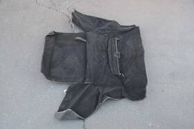 964.551.067.04 Oem Porsche 911 964 Front Trunk Carpet Black Plush 96455106704 96455106708 A1