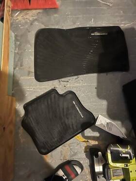 971044800 Oem Porsche Panamera Floor Mats All Weather Rubber Black
