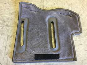 993.551.015.00 Oem Porsche 911 993 Grey Pedal Cluster Carpet Floor Board 99355101500