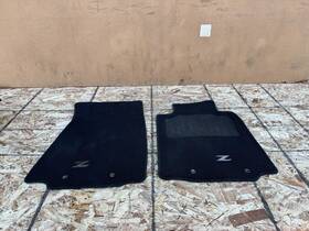 999e2-zv001 Oem Nissan 370z 2009-2021 Front Right And Left Carpet Floor Mat Black Set