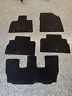 S9f14 Oem Black Floor Mats Carpet Full Set For Kia Telluride 2020-2022