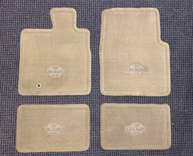 5l34-130d00-kaw Oem Ford 2005 - 2008 F-150 King Ranch Carpet Floor Mats 1st / 2nd Row