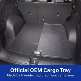 P0f12-ac600 Oem 2022-2025 Hyundai Tucson Hybrid Reversible Cargo Tray Genuine