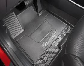 P0f13-au100 Oem 2025 Hyundai Tucson Hev Hybrid All-weather Floor Mats Liners P0f13-au100 Oem 2025 Hyundai Tucson Hev Hybrid All-weather Floor Mats Liners