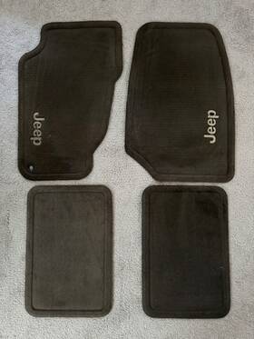 Ppi-4y06-l-2 Oem Jeep Grand Cherokee 1999-2004 Carpet Floor Mats Front And Rear 4 Piece Gray