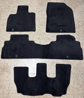 S9f14-ac010 Oem S9f14-ac000 2020-2024 Kia Telluride 4 Piece Black Carpet Floor Mats Mat Set