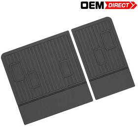 Oed-cps1-cvsub21-1-bk Oemdirect Fits 21-25 Chevy Suburban Gmc Yukon Xl Backrest Mats Rear Seat Back Tpe Cover