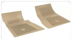 Fp72017 Oer 2 Piece Fawn Front Bow Tie Floor Mat Set 1962-1978 Chevrolet Vehicles