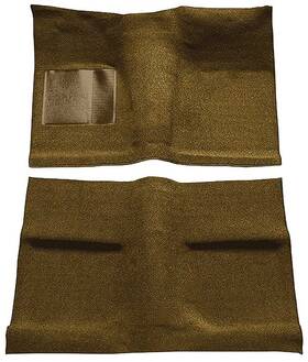 Oer Authorized A4031a24 1964 Mustang Coupe Passenger Area Nylon Loop Floor Carpet Set - Saddle