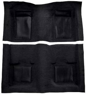 A4101b01 Oer Authorized 1969 Mustang Mach 1 Nylon Loop Floor Carpet With Mass Backing - Black / A4101b01 Oer Authorized 1969 Mustang Mach 1 Nylon Loop Floor Carpet With Mass Backing - Black /