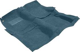 B16252b04 Oer Authorized 1965-70 Impala / Full Size 2 Door With 4 Speed Bright Blue Molded Loop Carpet