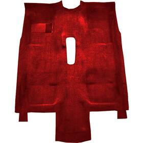 K219454 Oer Authorized 1978-80 Camaro Firebird Molded Carpet Set Dark Carmine Red Cut Pile With