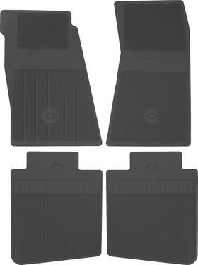 Fg0066-blk Oer 1967-1969 Camaro 1968-1974 Nova Chevy Ii Black Bowtie Floor Mats Gm Licensed Fg0066-blk Oer 1967-1969 Camaro 1968-1974 Nova Chevy Ii Black Bowtie Floor Mats Gm Licensed