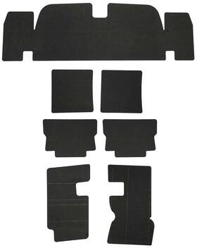 K24142 Oer 1967-69 Camaro Firebird Carpet Underlay Sound Deadener 7-piece Set