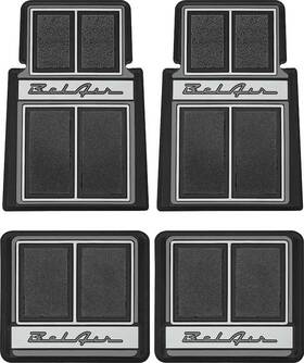 Oer M55101 Floor Mat Set For 1955-57 Chevy Bel Air