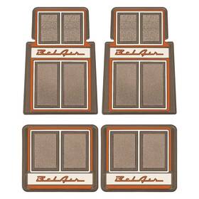 M55106 Oer For Chevy Bel Air 55-57 Floor Mats With Script Logo 1st And 2nd Row M55106 Oer For Chevy Bel Air 55-57 Floor Mats With Script Logo 1st And 2nd Row