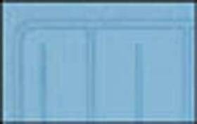 M62003 Oer 2 Piece Floor Mat Set Light Blue With Bowtie 1962-1964 Chevy Ii Nova