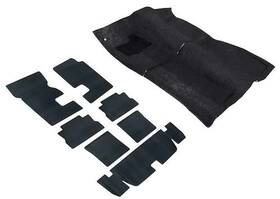 R2101 Oer 1970-73 F-body With Automatic Black Molded Loop Carpet Tails And