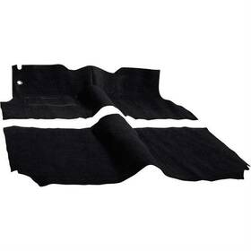 Tf101401 Oer 1955 Hardtop With Bench Black Molded Loop Carpet Set