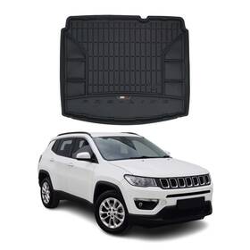 1714261 Omac Premium Cargo Mats Liner For Jeep Compass 2017-2025 Bottom Trunk Heavy Duty