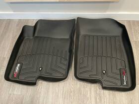2497444-250 Omac Weathertech Front Floor Liners Dodge Caliber 2007-2012 Black 2 Pcs 00124 00125