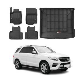 4714454-260 Omac For Mercedes-benz Ml250 15 Floor Mat And Cargo Liner Set Premium 1st 2nd Row &