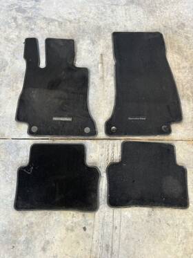 4755454 Omac Oem Floor Mats For Mercedes E Class W211 S211 2003-2009 Black Awd