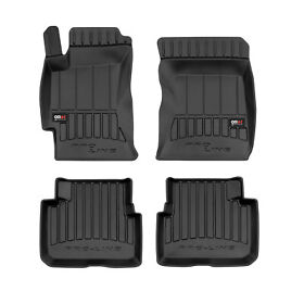 6801454 Omac Premium 3d Floor Liners Mats Black For Subaru Forester 2009-2013