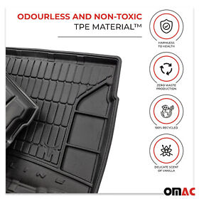 1242261 Omac Premium Cargo Liner For Bmw X7 G07 2019-2022 3d Heavy Duty Rear Trunk Mat