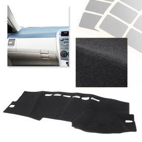 Onlyonee 536123333812 1pc Dashboard Cover Fitting Accessories For Toyota Corolla 2007-2012 Polyester