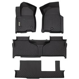 Tpe-tahoe-21-22 Orealtrend Floor Mats For Cadillac Escalade Esv 2021-2025 2nd Row Bench Tpe