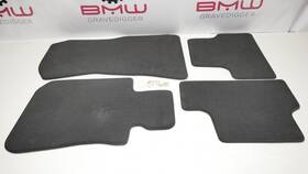 51479871111 Original Factory Genuine Front And Rear Floor Mats Bottom Carpet Liner Oem Bmw I4 G26