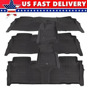 Mpprsoo66cr07701zb-1f Oumurs 5x Floor Mats Liner For 2021-2024 Chevrolet Suburban Gmc Yukon Xl Bucket Seat