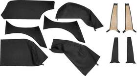 Pw20001 Parts Unlimited Interiors 1962-64 Impala Bel Air Biscayne Rear Cargo Area Upholstery Cover Set 4-door